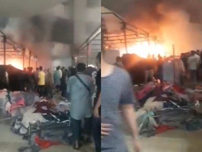 Kios di Thamrin City Terbakar, Kerugian Capai Rp10 Juta