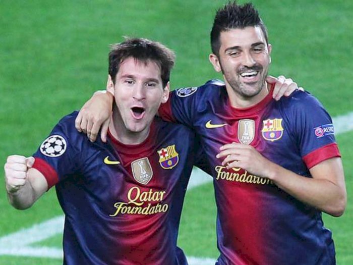 Pujian Setinggi Langit David Villa untuk Lionel Messi