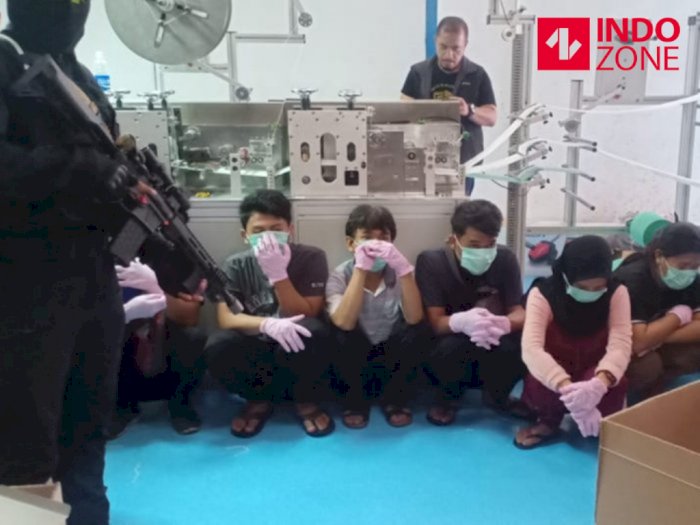 Pabrik Masker Ilegal di Cilincing Manfaatkan Momentum Virus Corona