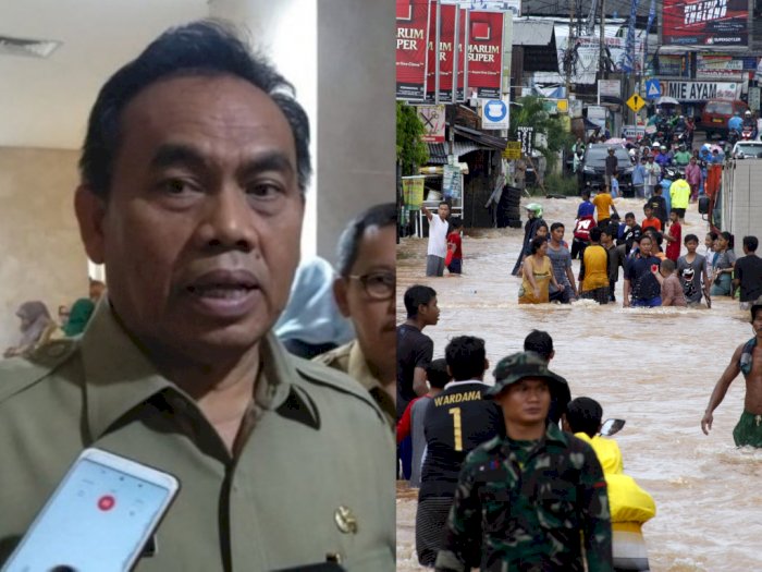 Kata Sekda DKI Jakarta Soal Banjir: Nikmati, Tubuh Kita 2/3% Air