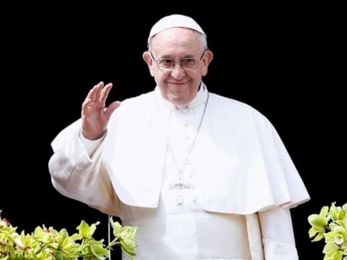 Kabar Paus Fransiskus Terjangkit Virus Corona, Hoaks!