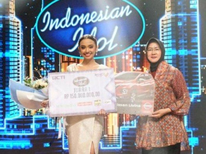 Kalahkan Tiara, Lyodra Raih Juara Pertama Indonesian Idol 2020
