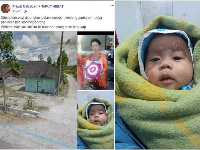 Viral, Warga Siborongborong Temukan Bayi di Dalam Kardus