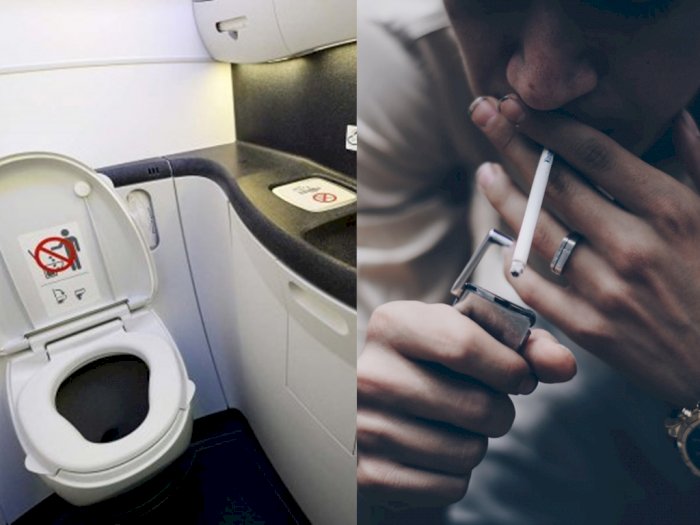 Ini Alasan Penting Penumpang Dilarang Merokok di Toilet Pesawat