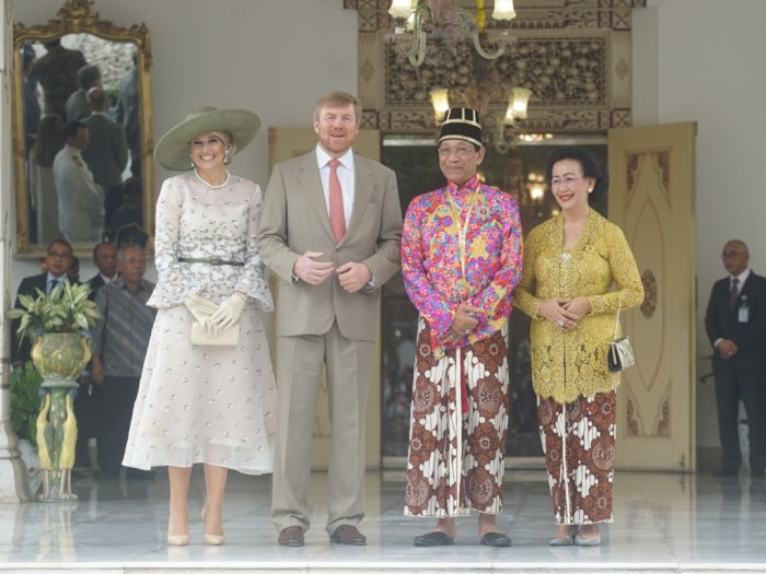 FOTO: Raja dan Ratu Belanda Kunjungi Keraton Yogyakarta 