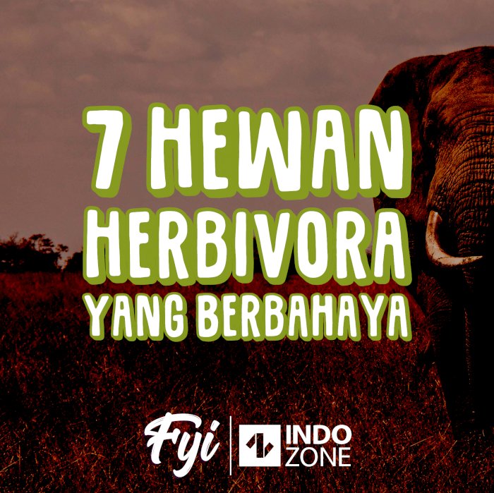 7 Hewan Herbivora Yang Berbahaya