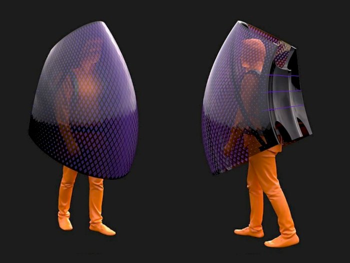 Desainer Asal Tiongkok Rancang Kostum Untuk Cegah Virus Corona!