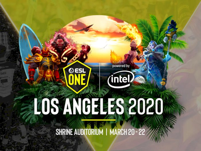ESL One Los Angeles 2020 DotA 2 Major Ditunda Karena Virus Corona!