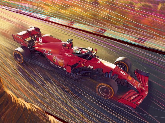 Lucilla, Nama Mobil SF1000 Milik Sebastian Vettel di F1 2020