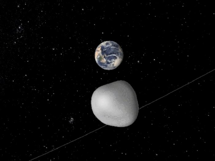 Mengenal Asteroid Apollo yang akan Melintasi Bumi pada  Bulan Ramadhan