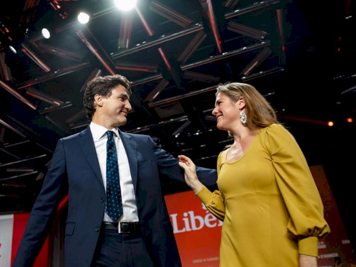 Mengintip Momen Bahagia Perdana Menteri Kanada dengan Sang Istri