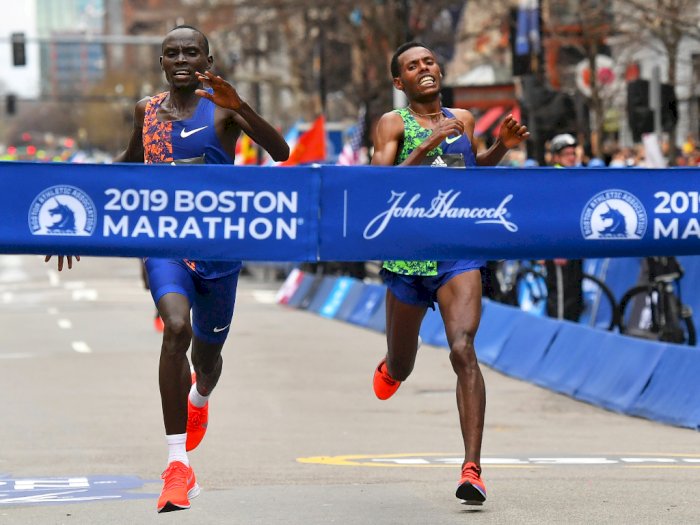 Gegara Virus Corona, Boston Marathon - London Marathon Ditunda