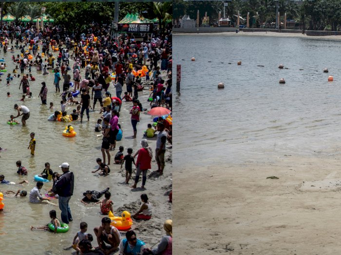 FOTO: Tempat Wisata Jakarta Sebelum dan Sesudah Virus Corona Mewabah