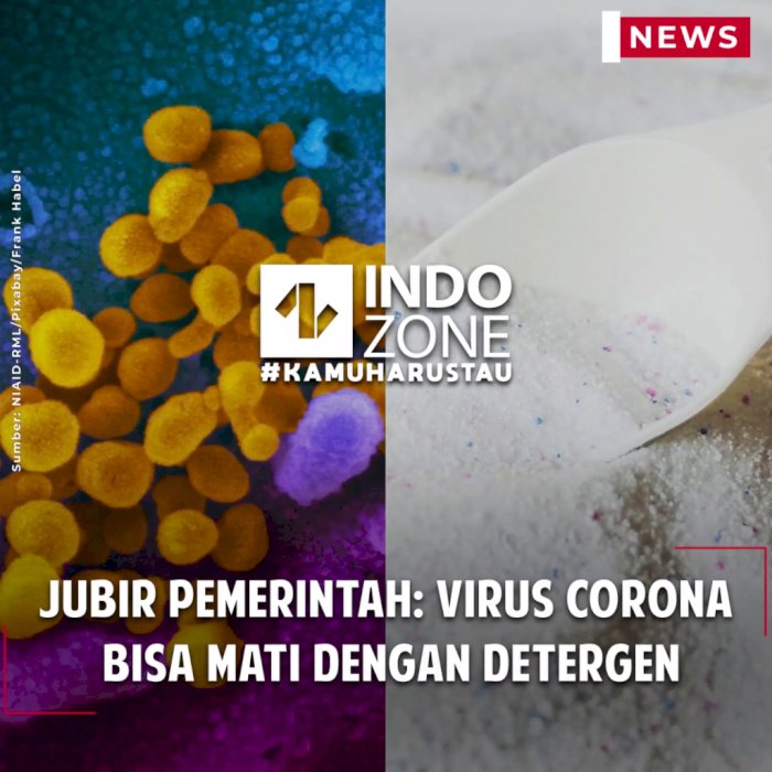 Jubir Pemerintah: Virus Corona Bisa Mati Dengan Detergen