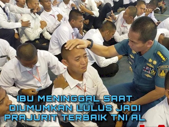 Mengharukan, Calon Prajurit TNI Ini Dinyatakan Lulus di Tengah Kabar Ibu Tiada