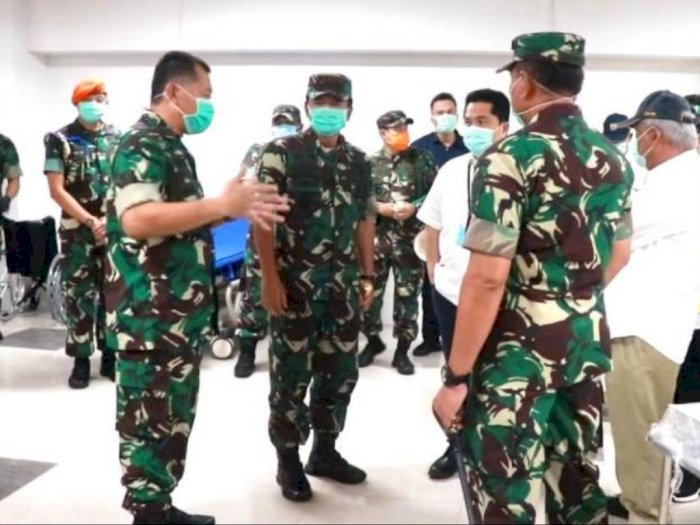 Tim Medis TNI AD Bersama IDI Mulai Bekerja di Wisma Atlet Hari Ini