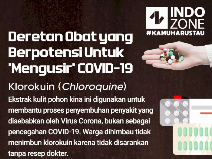 Deretan Obat yang Berpotensi 'Mengusir' COVID-19
