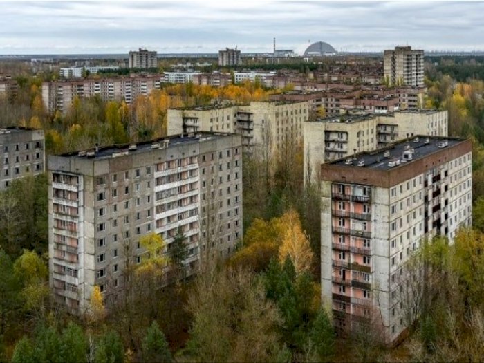 Seperti Kota Hantu, Begini Kondisi Mencekam Kota Pripyat di Ukraina