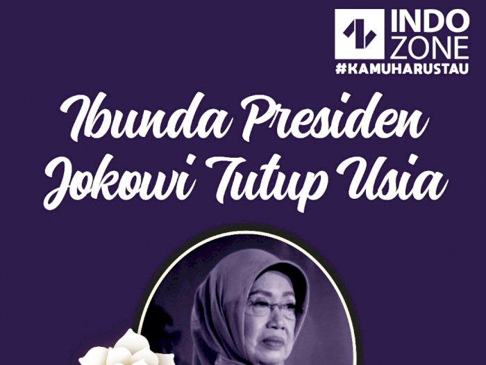 Ibunda Presiden Jokowi Tutup Usia