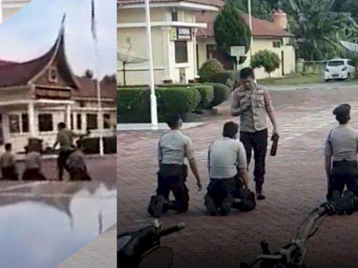 Terlambat Apel, Viral Video Polisi Aniaya Junior Pakai Ikat Pinggang Hingga Masuk RS 