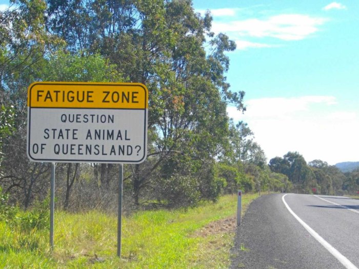 Fatigue Zone, Jalan Panjang Tanpa Belokan di Australia