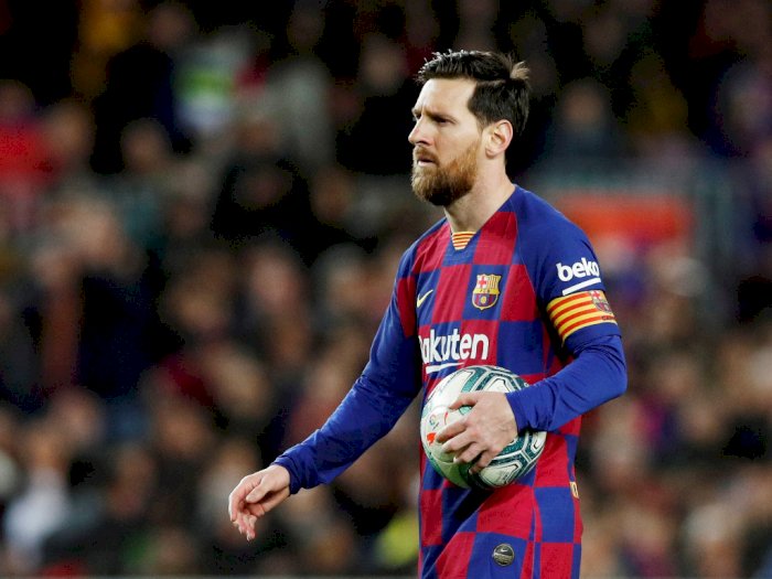 Lionel Messi Bantah Pemain Barcelona Tak Setuju Potong Gaji