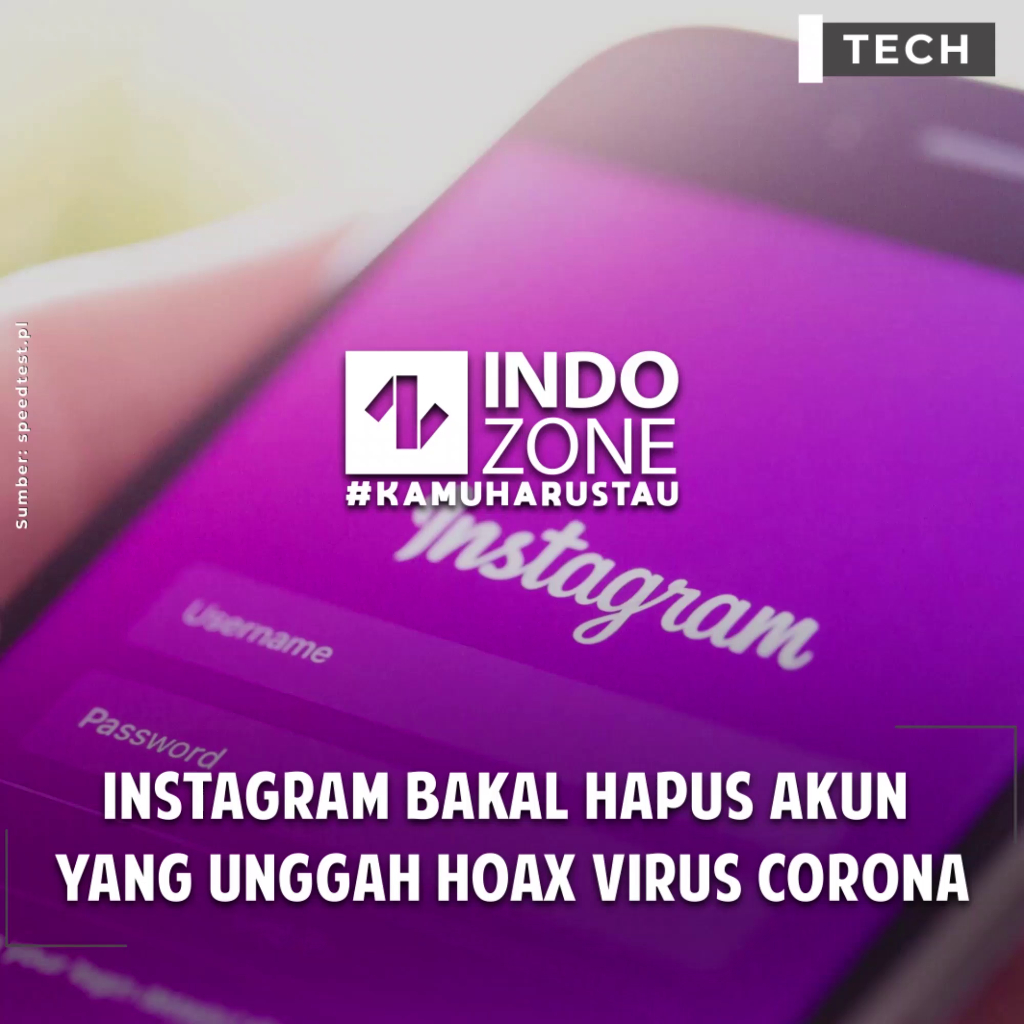 Instagram Bakal Hapus Akun Yang Unggah Hoax Virus Corona