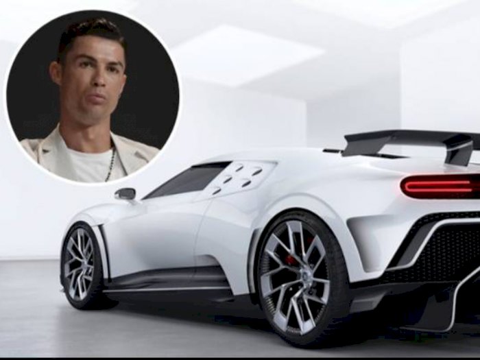 Hanya Ada 10 Unit di Dunia, Intip Mobil Mewah Bugatti Milik Cristiano