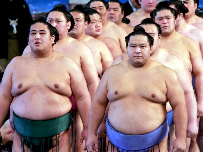 Pandemi Covid-19, Turnamen Sumo di Jepang Terpaksa Ditunda