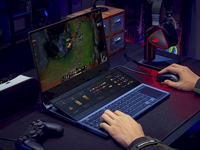 Asus Perkenalkan Laptop ROG Zephyrus Duo 15 dengan Layar Ganda!