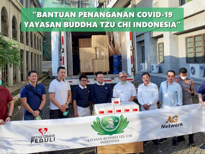 Bantuan Penanganan COVID-19 Datang Dari Yayasan Buddha Tzu Chi Indonesia