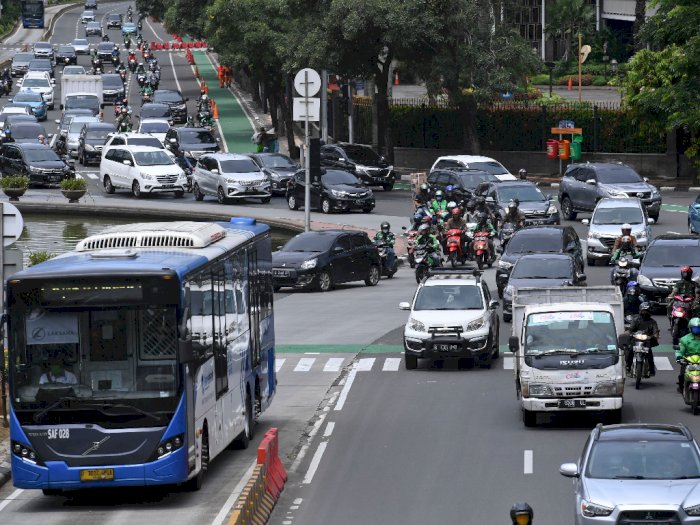 Pasca-18 Hari WFH, Polisi Klaim Volume Kendaraan di Jakarta Naik 10%