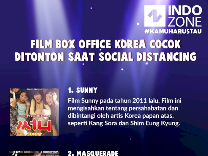 Film Box Office Korea Cocok Ditonton saat Social Distancing | Indozone.id