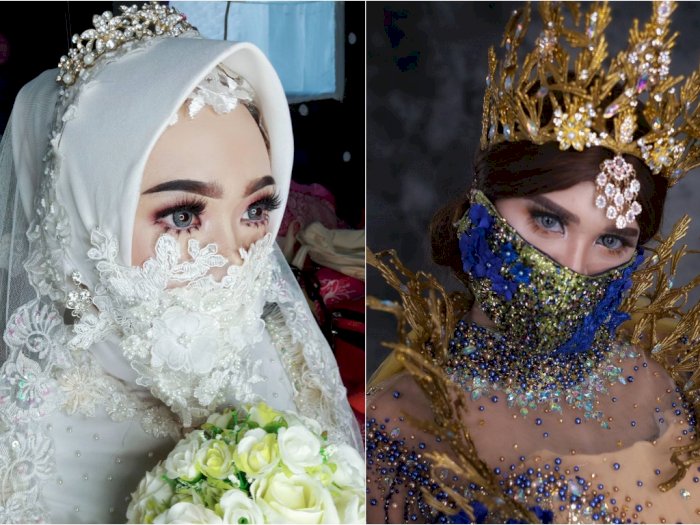 5 Masker Unik Ini Bakal Buat Pengantin Wanita Tetap Kece Saat Menikah di Tengah Corona