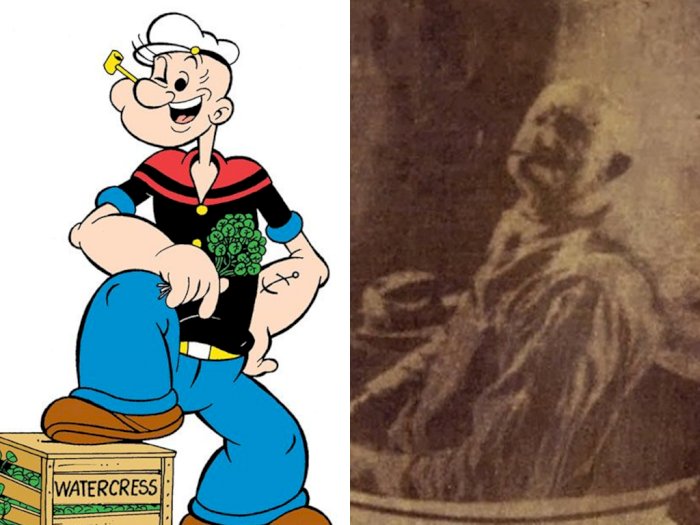 Tokoh Kartun Popeye dan Seorang Pria Kuat yang Menjadi Inspirasinya
