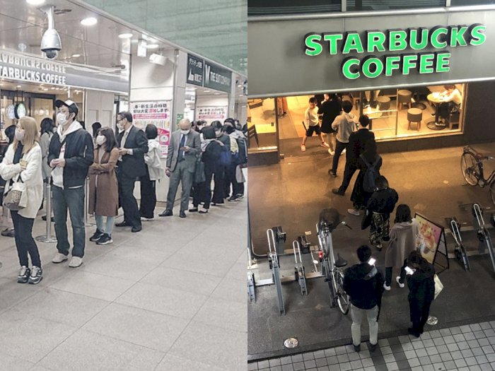 Sehari Sebelum Tutup, Starbucks di Jepang Malah Ramai Pembeli