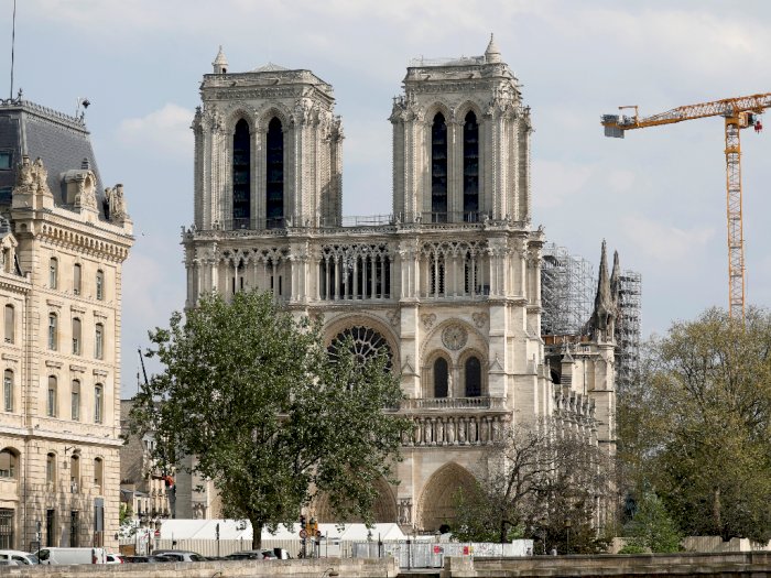 Notre-Dame Kembali Bunyikan Lonceng Usai Setahun Lalu Terbakar