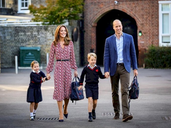 Meski #Dirumahaja Kate Middleton Batasi Anak- anaknya Nonton Televisi