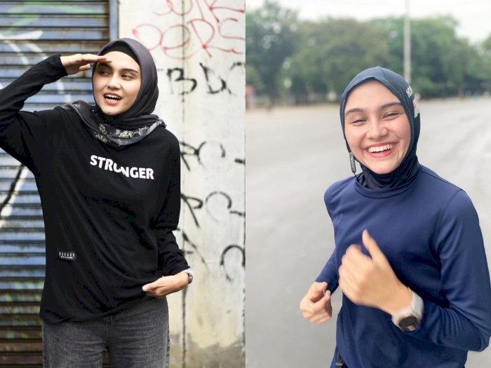 Outfit Hijab Sporty ala Zeezee Shahab, Bisa Banget Jadi Inspirasi Buat Kamu