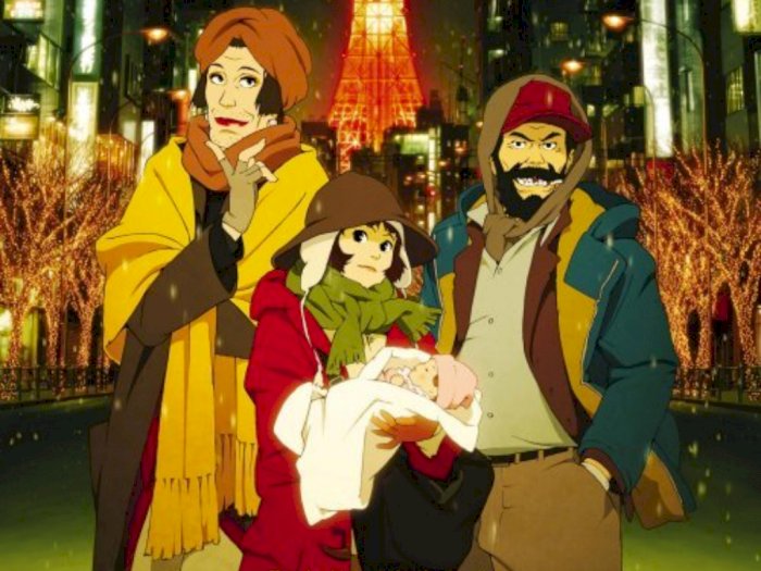 Sinopsis dan Trailer Film Anime "Tokyo Godfathers (2003)"