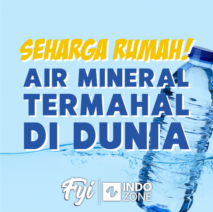 Seharga Rumah! Air Mineral Termahal di Dunia