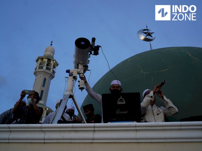 FOTO: Melihat Pemantauan Hilal Guna Tentukan Awal Ramadan
