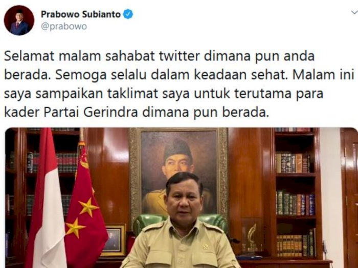 Video Prabowo Ungkap Kesaksiannya Kalau Jokowi Terus Berjuang untuk Bangsa dan Negara