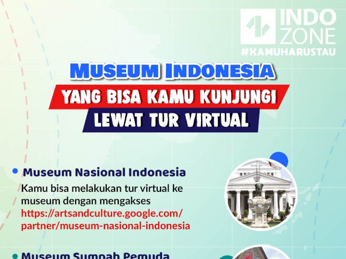 Museum Indonesia yang Bisa Kamu Kunjungi Lewat Tur Virtual