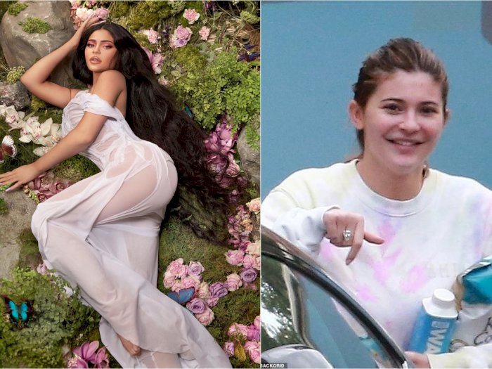 Penampilan Kylie Jenner Nggak Bermakeup Bikin Melongo, Nyaris Tak Dikenali!