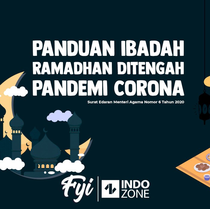 Panduan Ibadah Ramadhan Ditengah Pandemi Corona