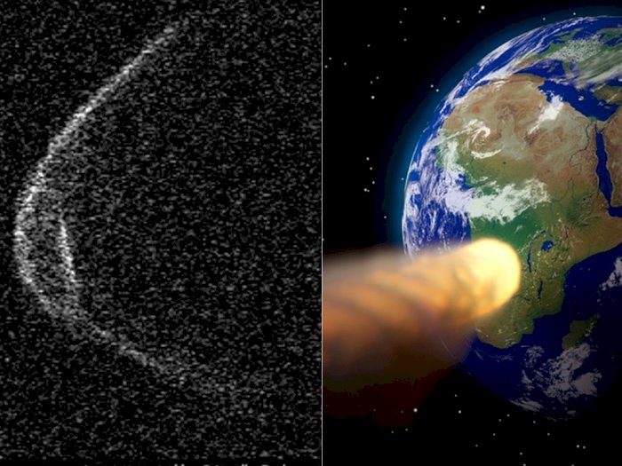 Asteroid Melintas saat Pandemi Covid-19, Wujudnya Seperti Pakai Masker