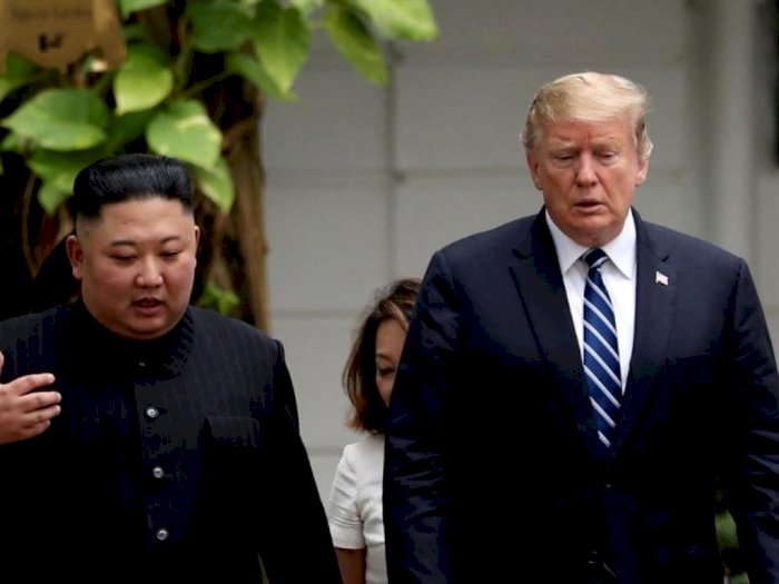 Kim Jong Un Dikabarkan Meninggal Dunia, Donald Trump: Hoax!