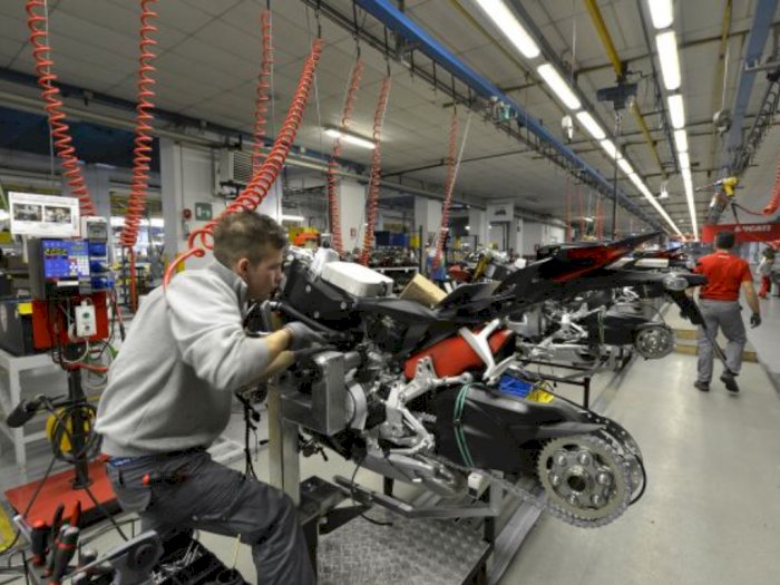 Ducati Mulai Buka Pabrik dengan Pembatasan Aktivitas