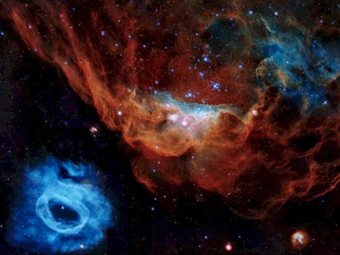 Rayakan Ulang Tahun ke-30 Teleskop Hubble, NASA Rilis Foto Galaksi Keren!